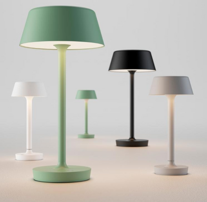 genopladelig lampe