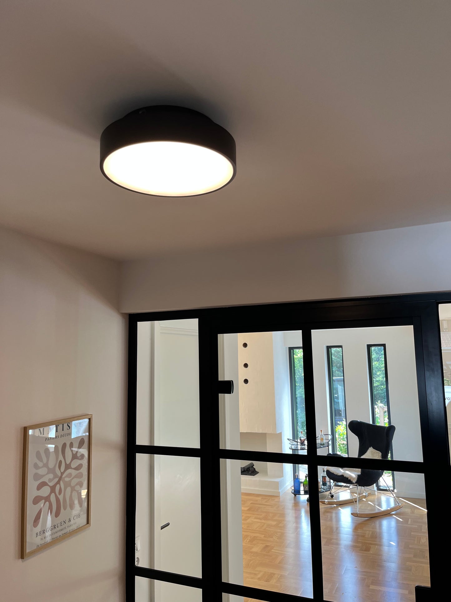 Luna c260 Plafond Uplight CCT - sort