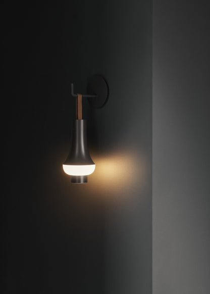 Louis Poulsen Tomoshi portable bordlampe - Mørk brun