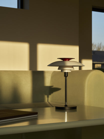 Louis Poulsen PH 80 Portable Lampe Opal White/High Lustre Chrome Plated