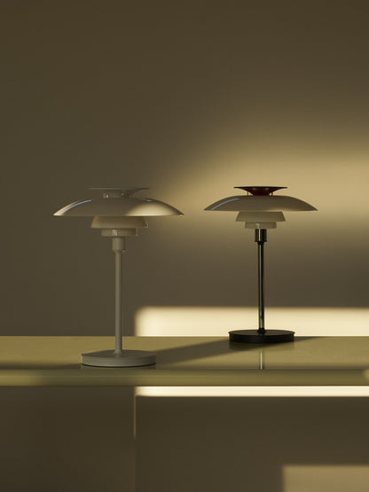 Louis Poulsen PH 80 Portable Lampe Opal White/High Lustre Chrome Plated