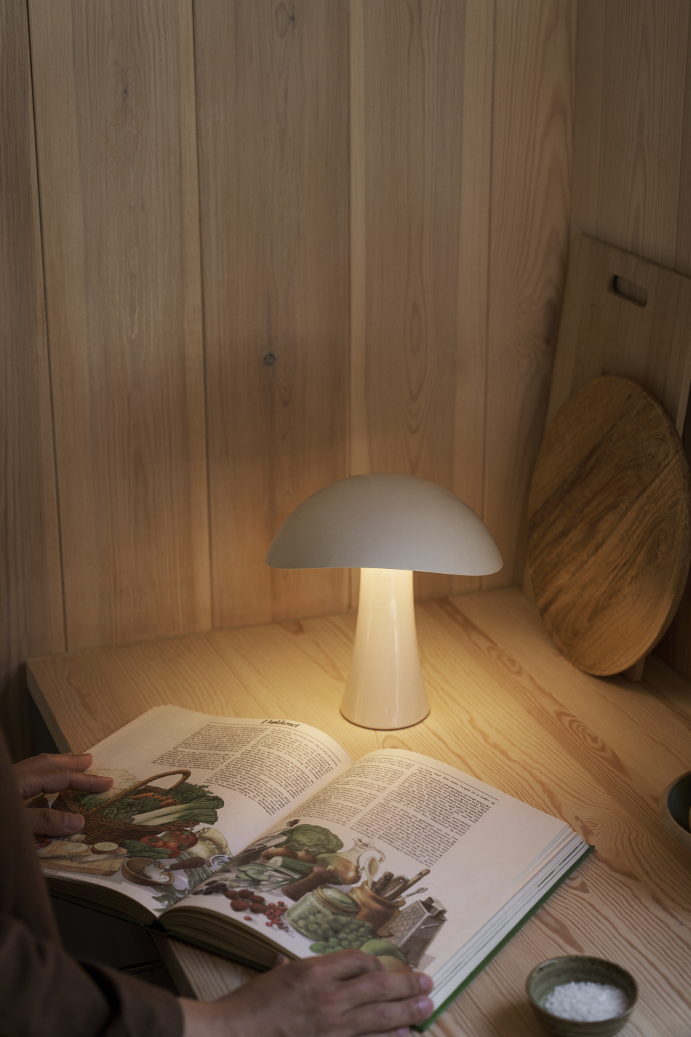 Louis Poulsen Rumee 220 Portable Lampe Cloud White Ø 220