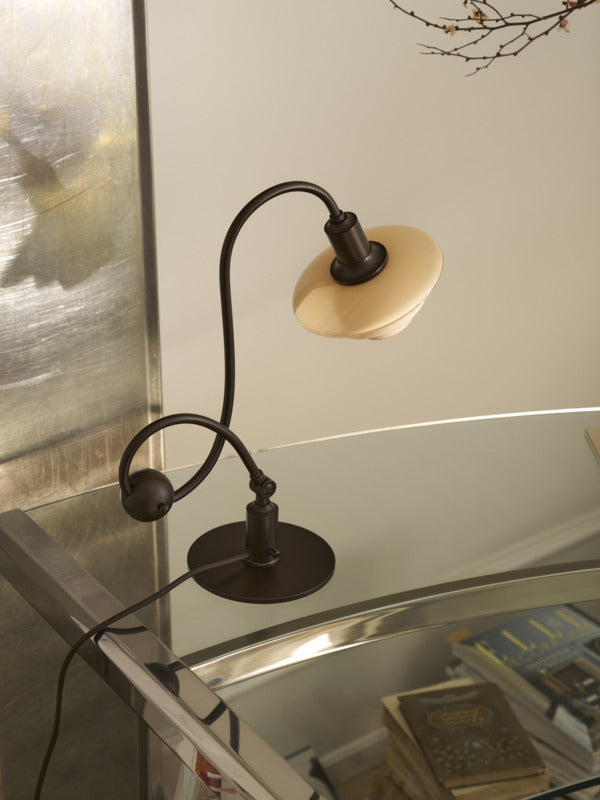 Louis Poulsen PH 1/1 Piano bordlampe i Dusty Terracotta