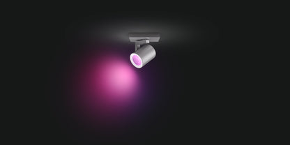 Philips Hue Argenta Hue Loftlampe Enkelt Spot - Aluminium