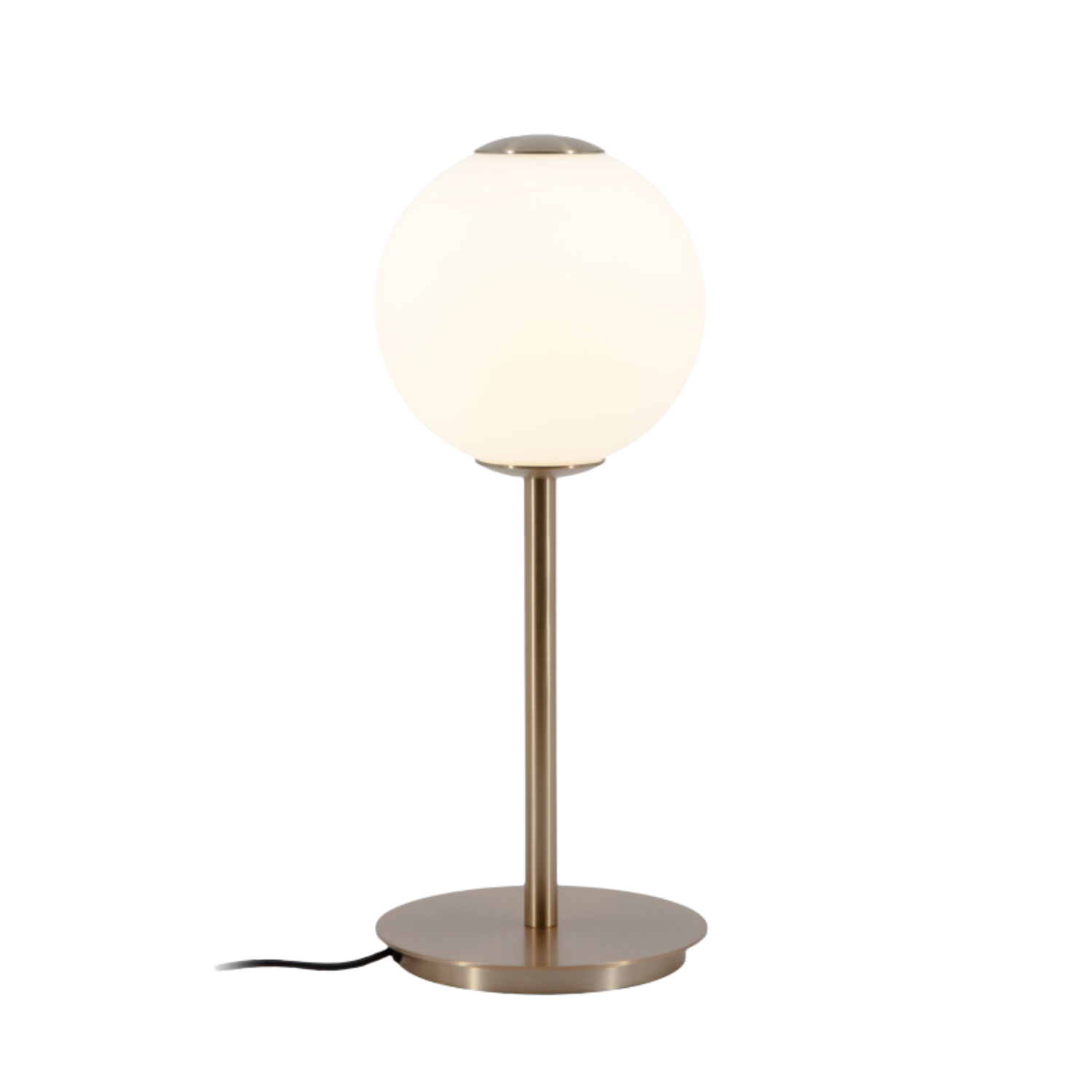 Hvid bordlampe