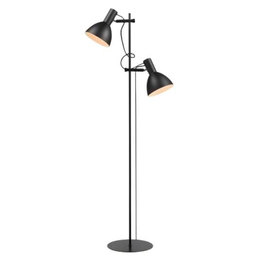 Halo Design Baltimore Golvlampa 2 Lamp Hover - Svart