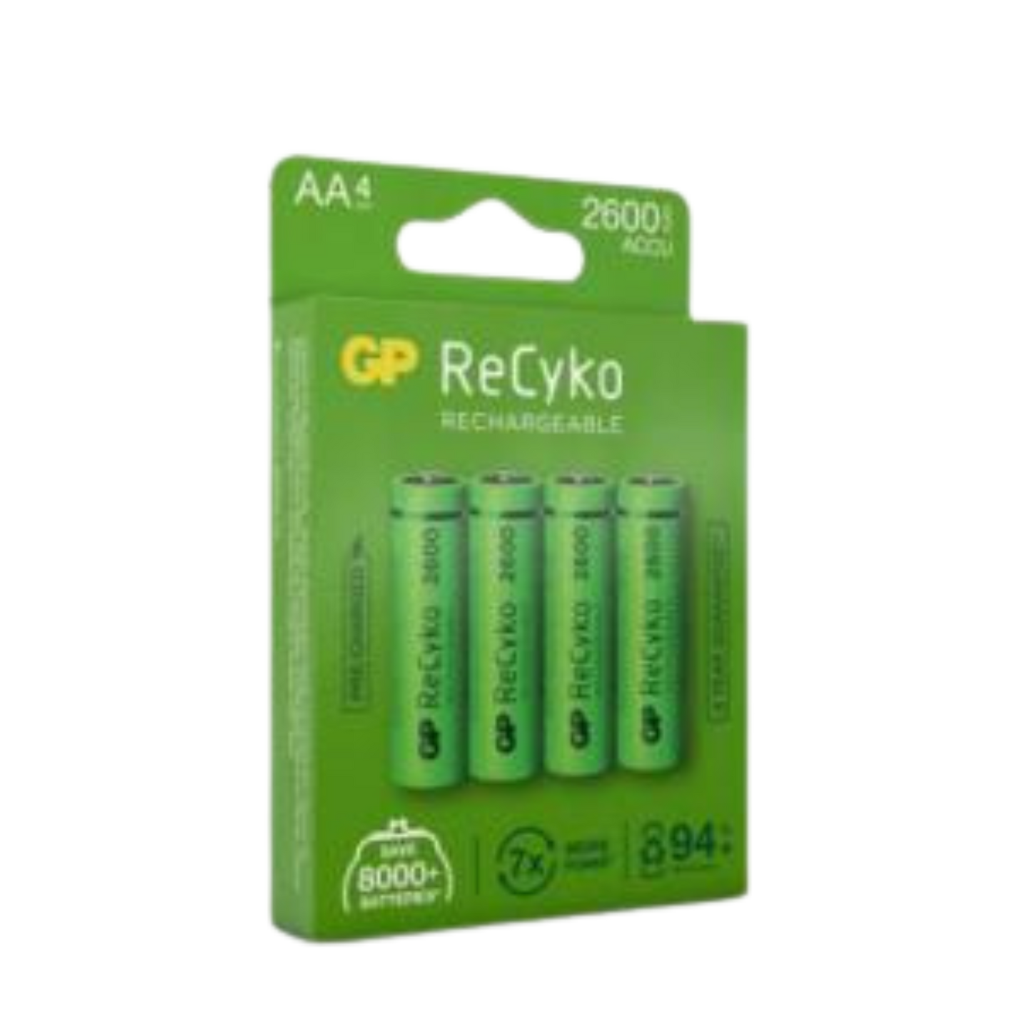 GP genopladelig AA 2600mah nim