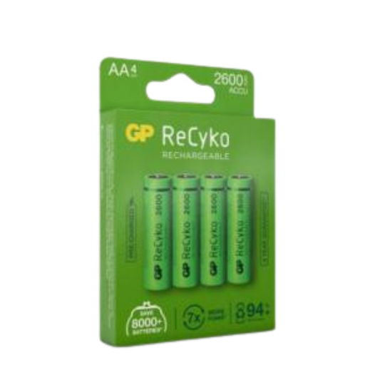 GP genopladelig AA 2600mah nim