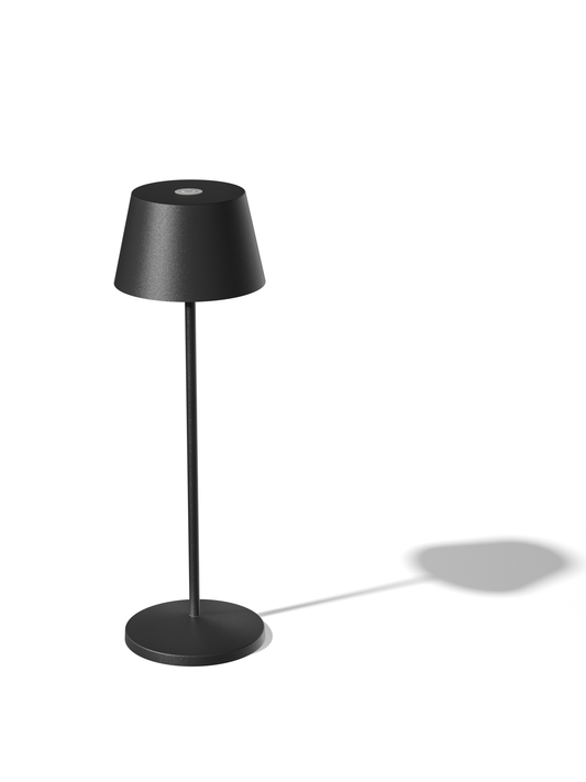 LOOM Design - MODI genopladelig bordlampe - sort