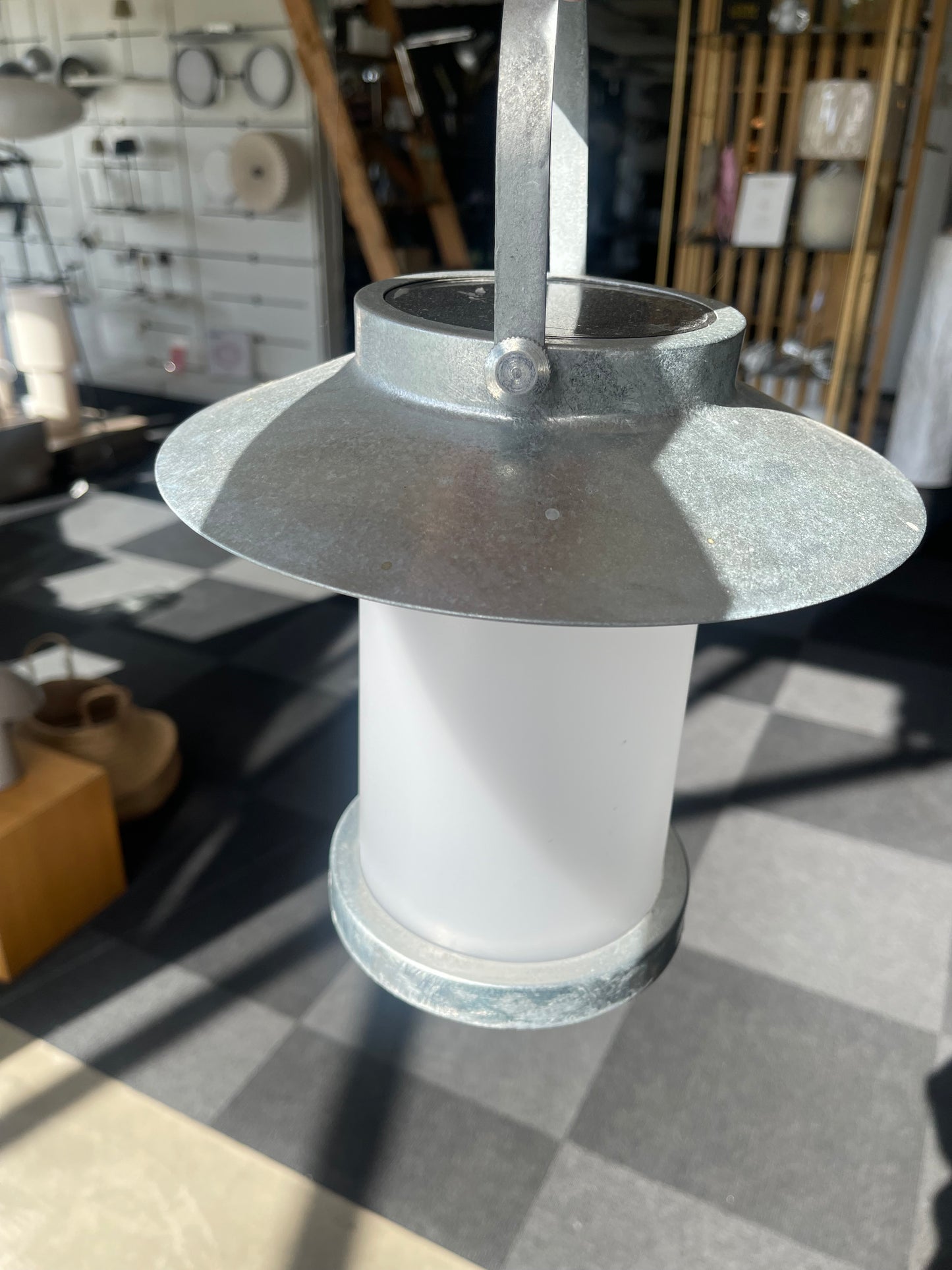 Nordlux Temple To-Go 30 To go solcellelampe - Galvaniseret stål