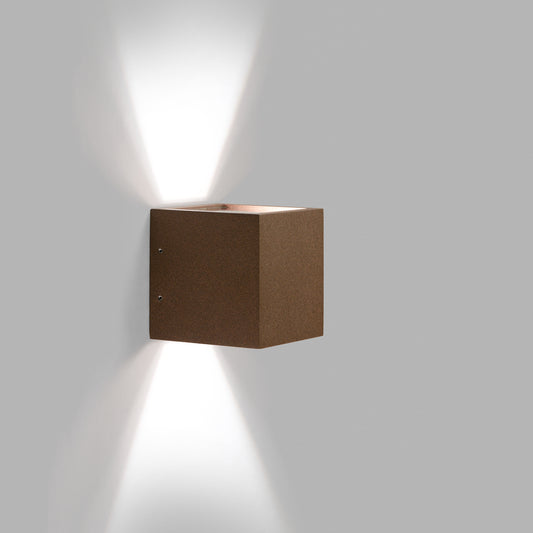 Light Point Cube XL LED - Væglampe - Rust