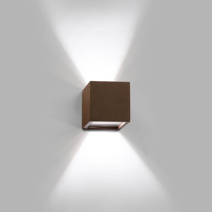 Light Point Cube XL LED - Væglampe - Rust