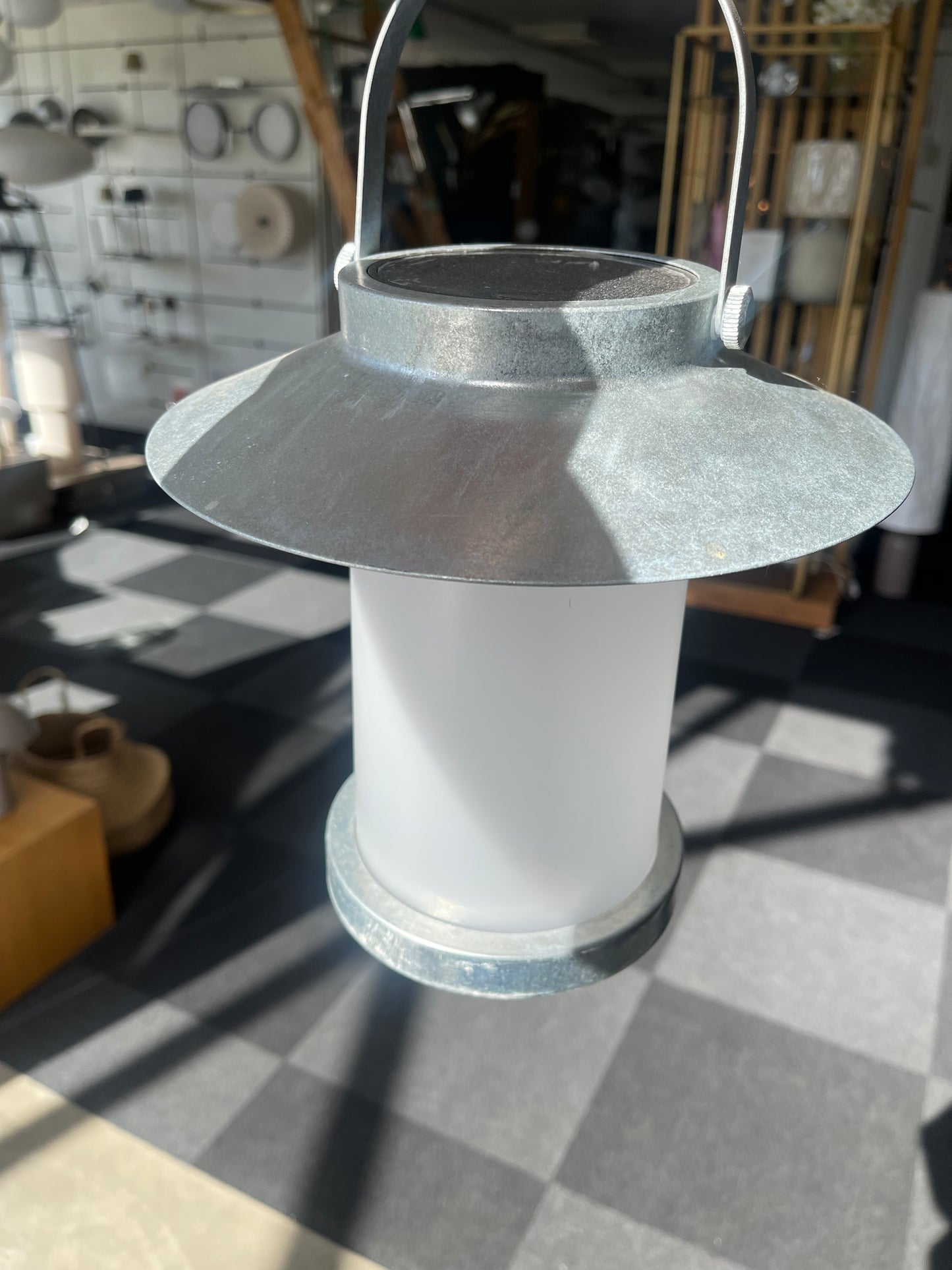 Nordlux Temple To-Go 30 To go solcellelampe - Galvaniseret stål