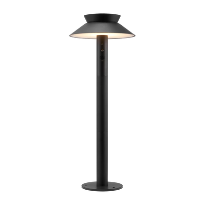 Nordlux Justina Solar Havelampe Sort