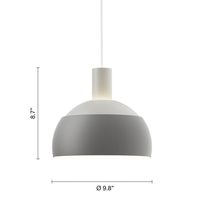 Louis Poulsen FJ Elements Pendel – Original Grey Ø250