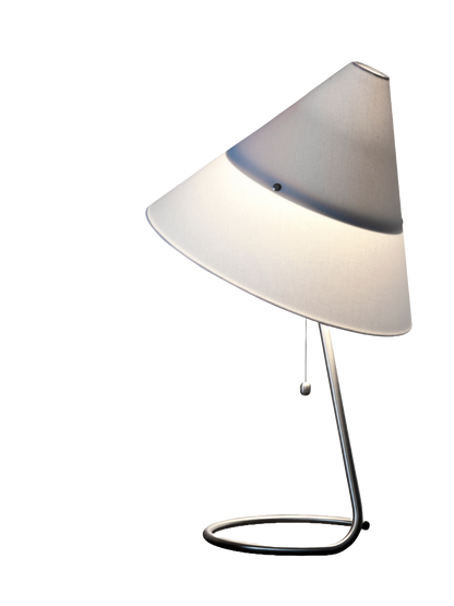 Piet Hein Funco bordlampe, designet i 1933