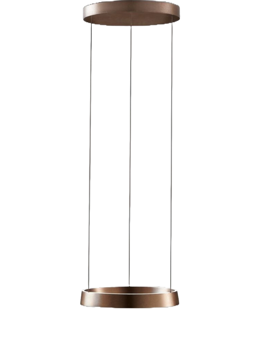 Light Point - Edge Round LED Pendel Ø40 - Rosegold