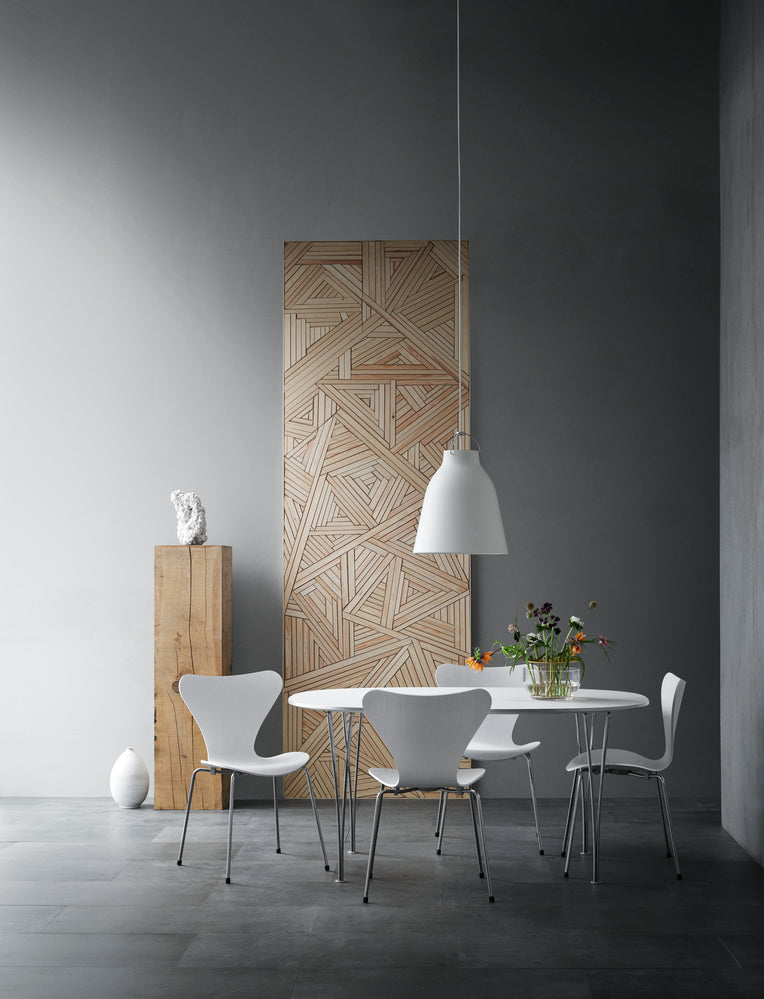 Fritz Hansen Caravaggio Pendel P3 Højglans - Hvid
