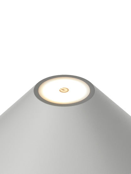 Halo Design Cozy Bordslampa Uppladdningsbar Ø15 - Varmgrå