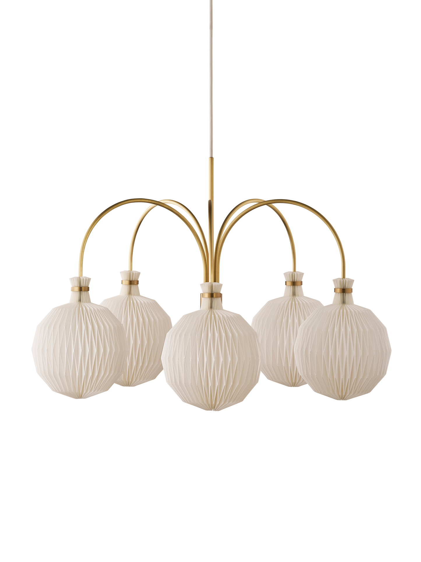 Le Klint 101 Frugtlygten Kaare Klint Legacy small lysekrone, messing