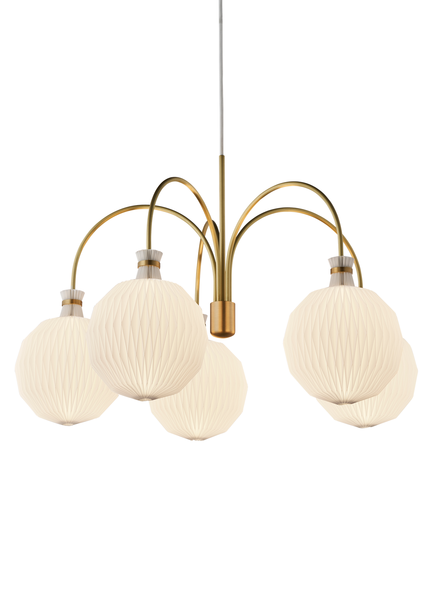 Le Klint 101 Frugtlygten Kaare Klint Legacy small lysekrone, messing