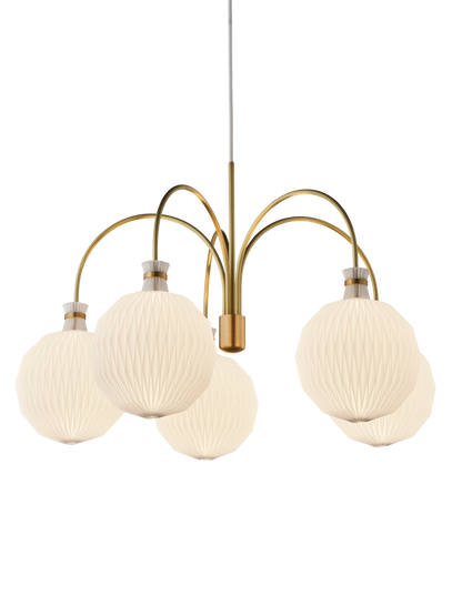 Le Klint 101 Frugtlygten Kaare Klint Legacy small lysekrone, messing