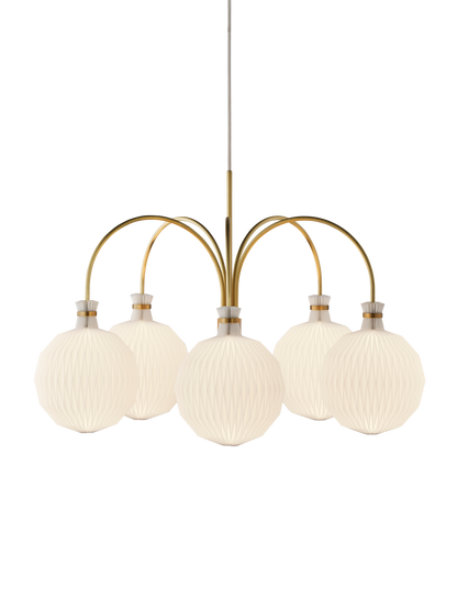 Le Klint 101 Frugtlygten Kaare Klint Legacy small lysekrone, messing