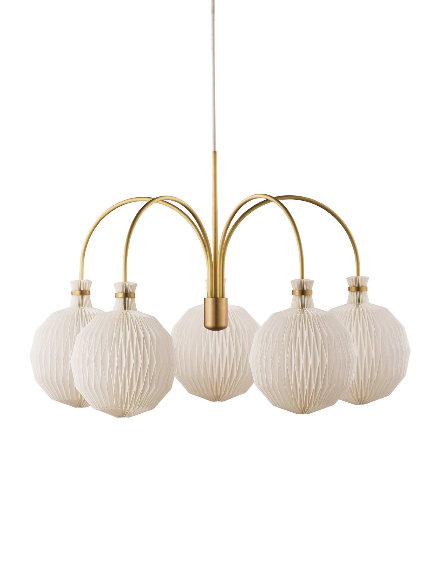 Le Klint 101 Frugtlygten Kaare Klint Legacy small lysekrone, messing