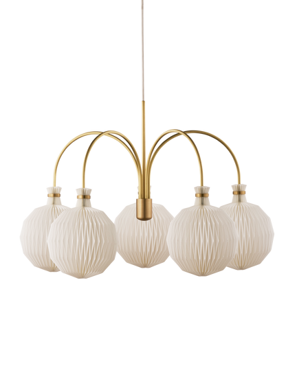 Le Klint 101 Frugtlygten Kaare Klint Legacy small lysekrone, messing
