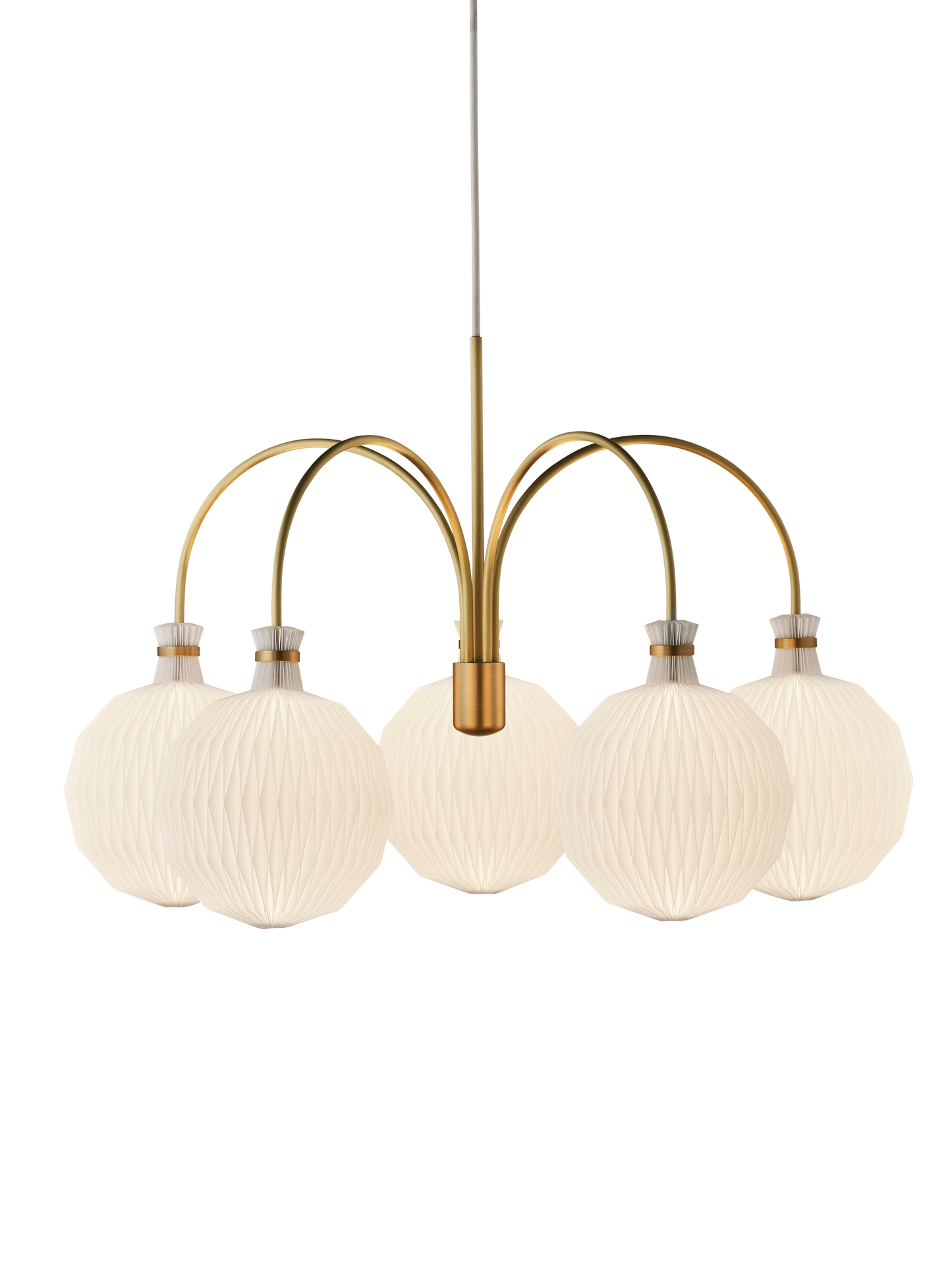 Le Klint 101 Frugtlygten Kaare Klint Legacy small lysekrone, messing