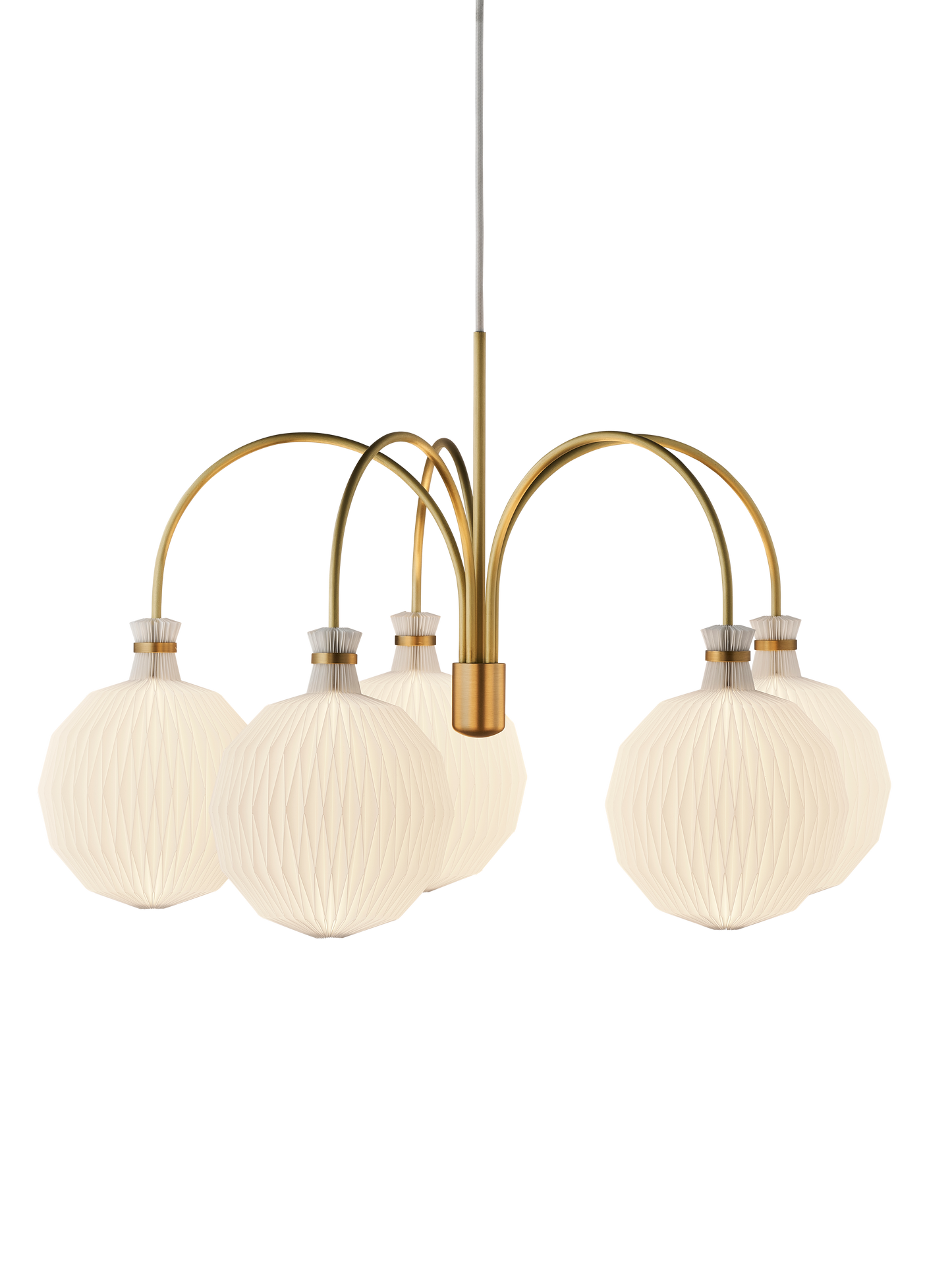 Le Klint 101 Frugtlygten Kaare Klint Legacy small lysekrone, messing