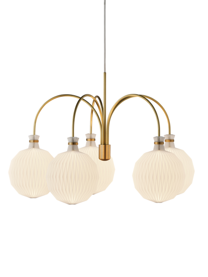 Le Klint 101 Frugtlygten Kaare Klint Legacy small lysekrone, messing