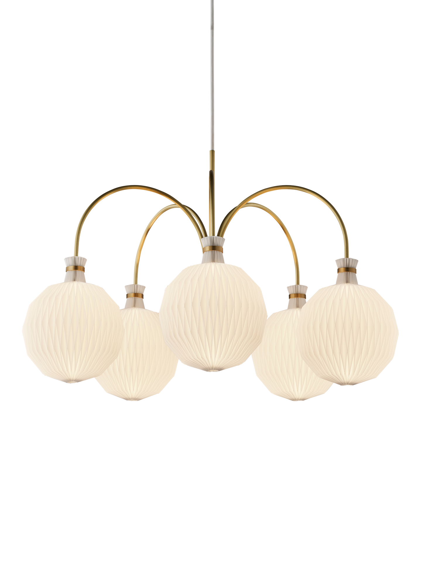 Le Klint 101 Frugtlygten Kaare Klint Legacy small lysekrone, messing