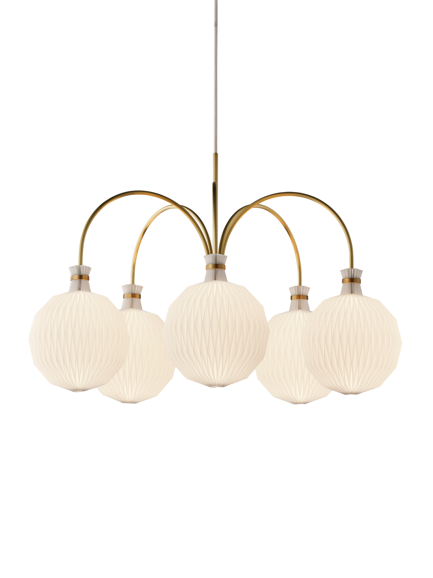 Le Klint 101 Frugtlygten Kaare Klint Legacy small lysekrone, messing