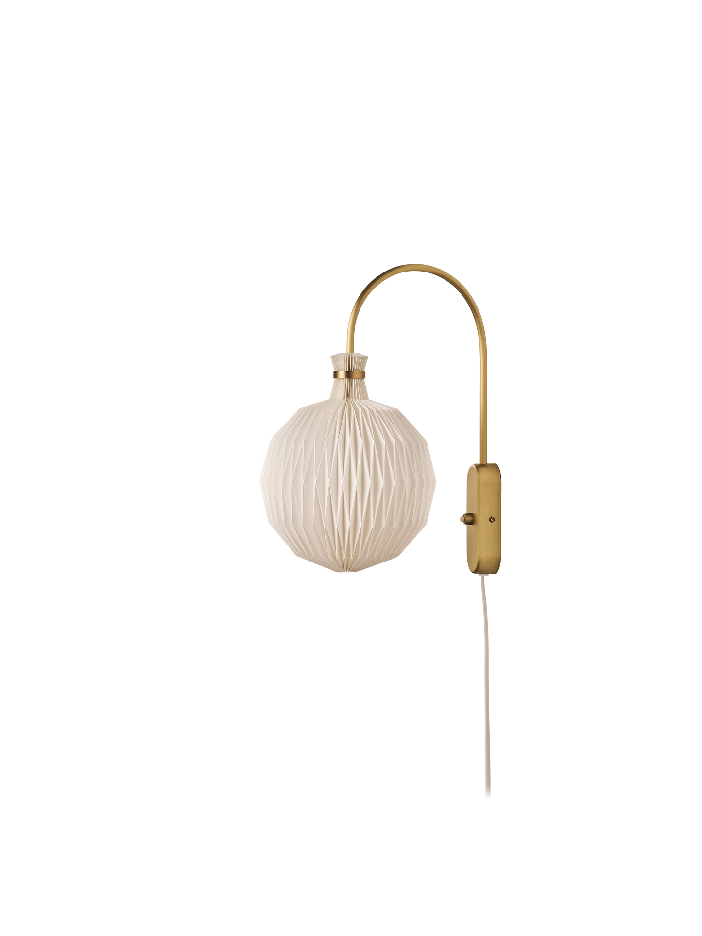 Le Klint 101 Frugtlygten Kaare Klint Legacy mini væglampe, messing