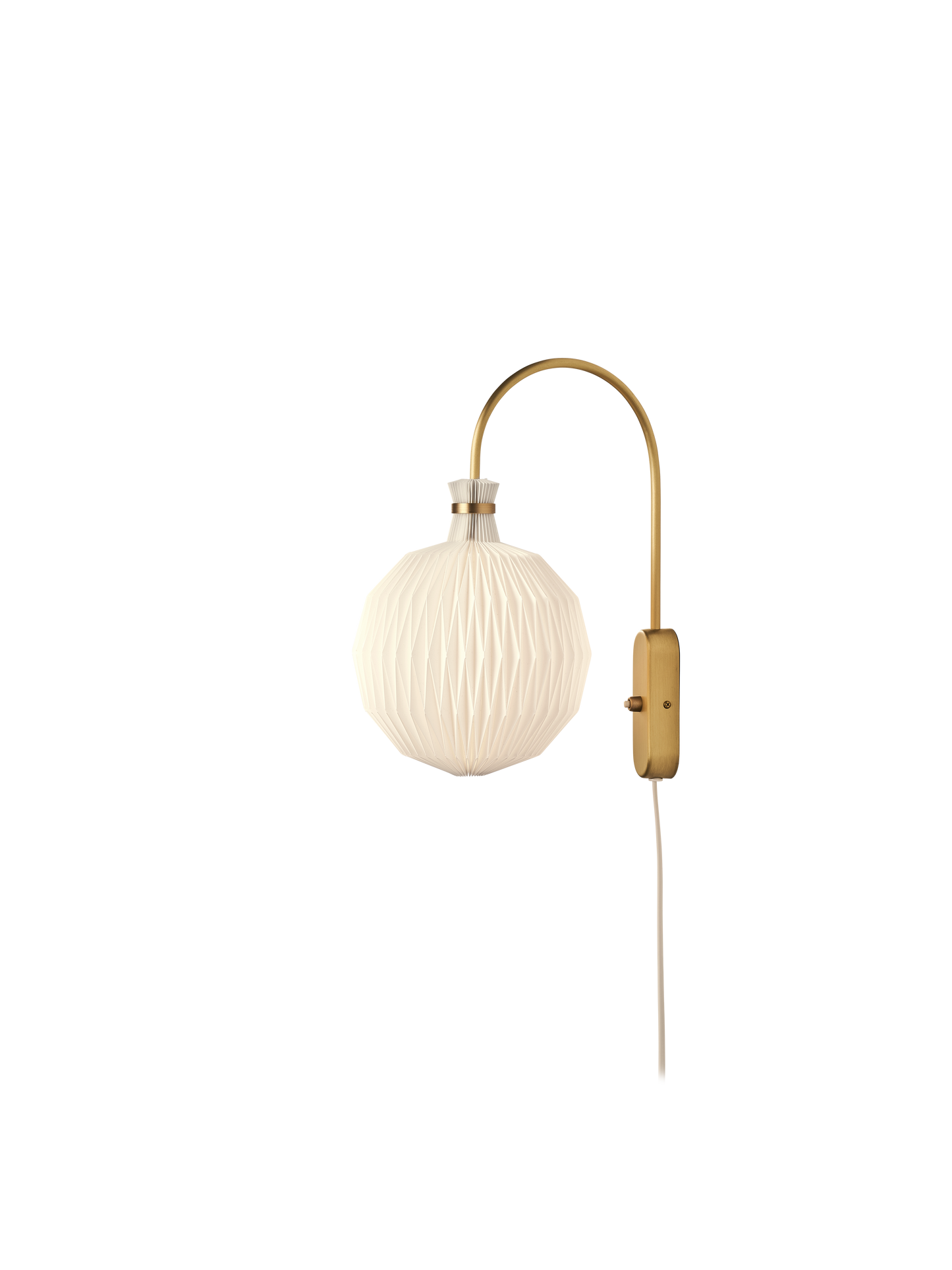 Le Klint 101 Frugtlygten Kaare Klint Legacy mini væglampe, messing