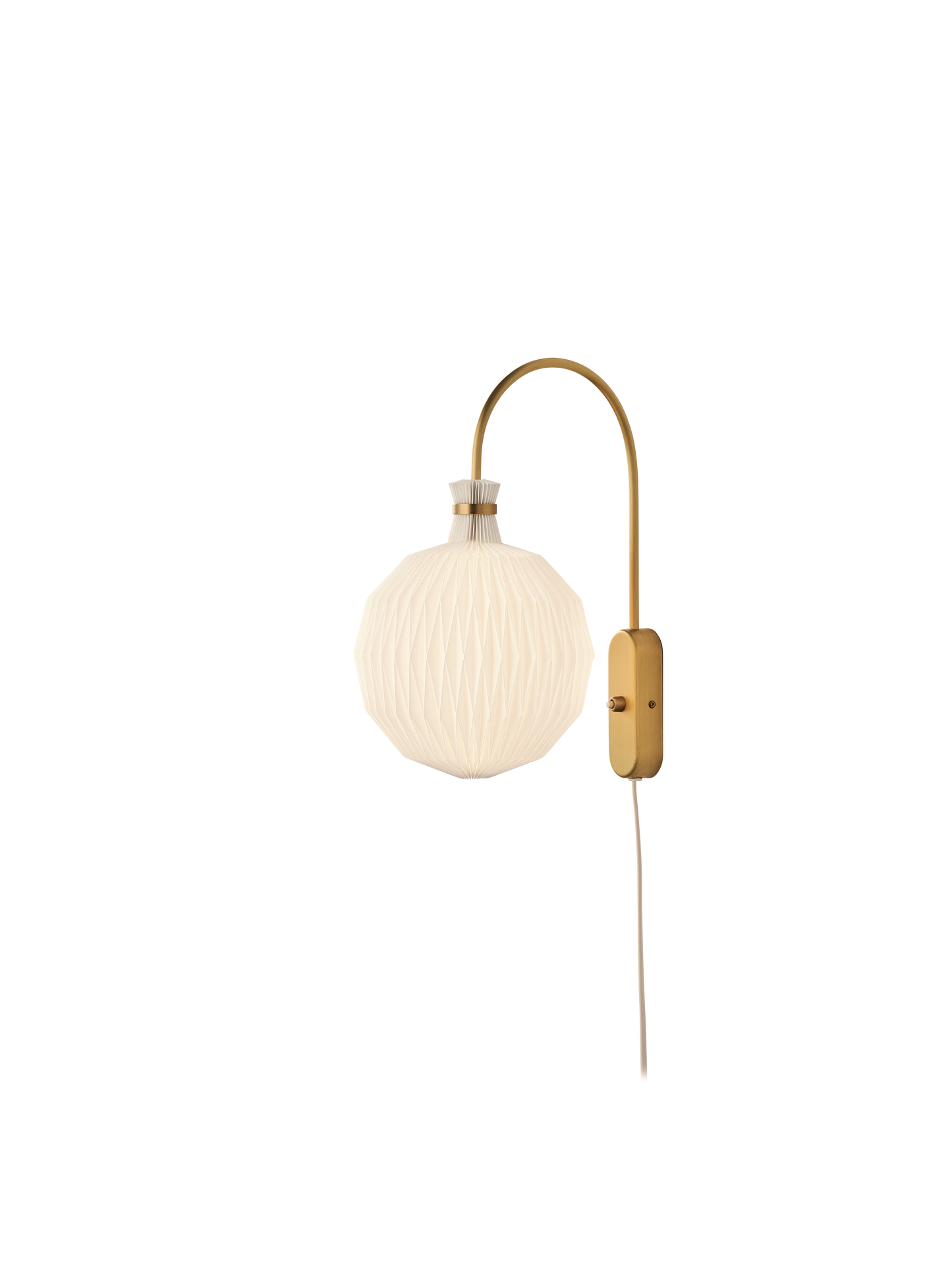 Le Klint 101 Frugtlygten Kaare Klint Legacy mini væglampe, messing