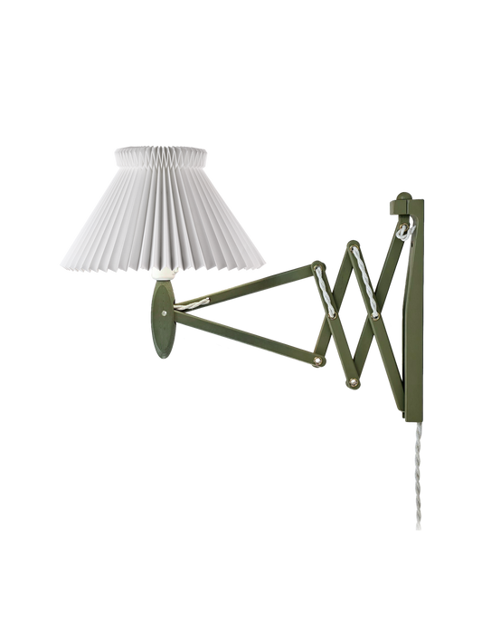 Le Klint SAX lampe 224 limited green edition, messing, 1-17 Papir