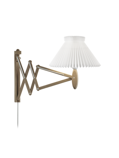 Le Klint Vägglampa, SAX ljus ek, inkl. nyans 1-17, L: 60cm