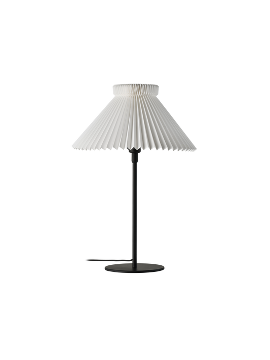 Le Klint Bordlampe Model 334 - Sort/Hvid papir