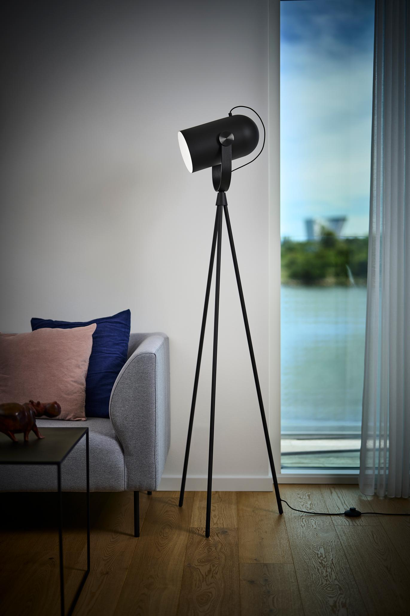 Le Klint 362 CARRONADE II gulvlampe, sort