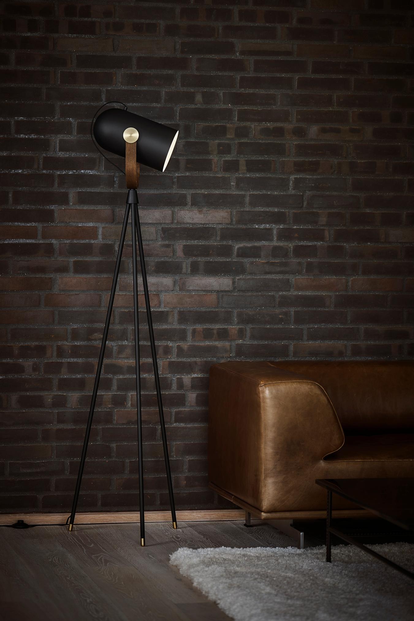 Le Klint 362 CARRONADE II gulvlampe, sort