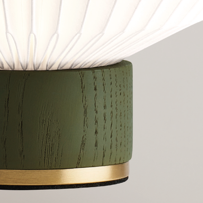 Le Klint 375 bordlampe small Papir limited green edition