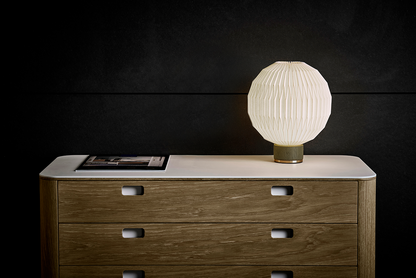 Le Klint 375 bordlampe small Papir limited green edition