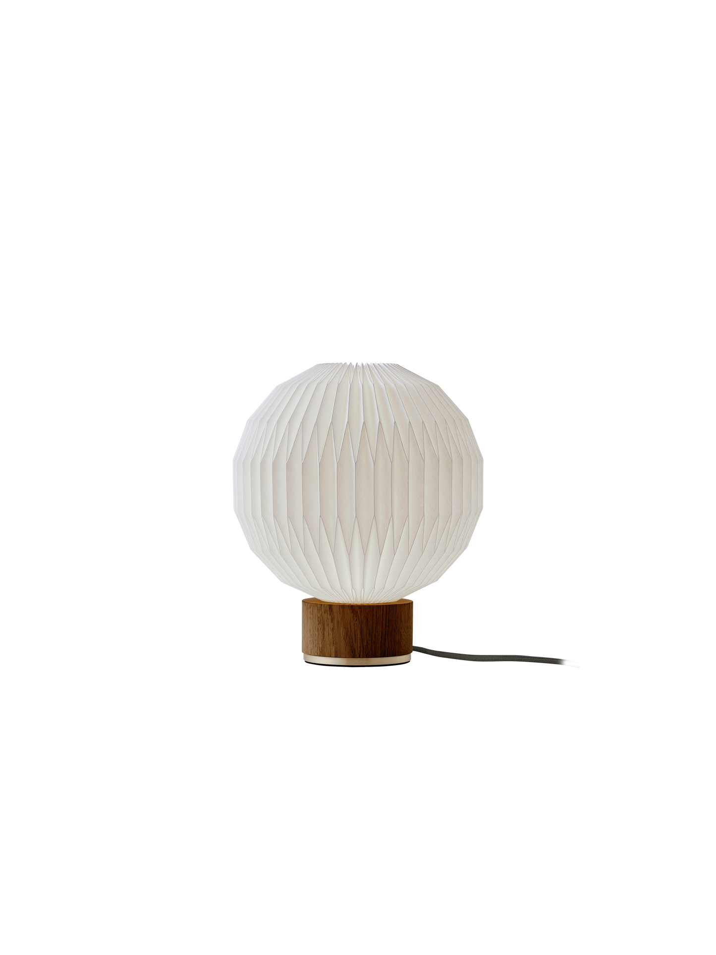 Le Klint bordlampe 375røget eg - x-small