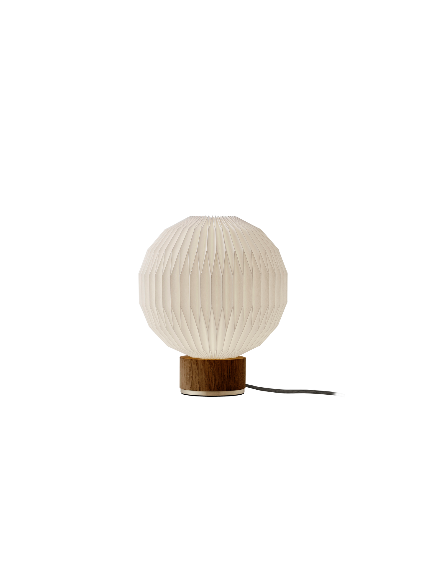 Le Klint bordlampe 375røget eg - x-small