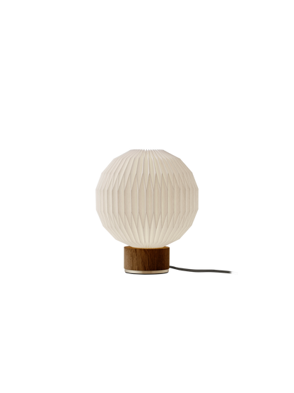 Le Klint bordlampe 375røget eg - x-small