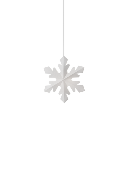 Le Klint SNOWFLAKE, X-small, white, incl. white cord