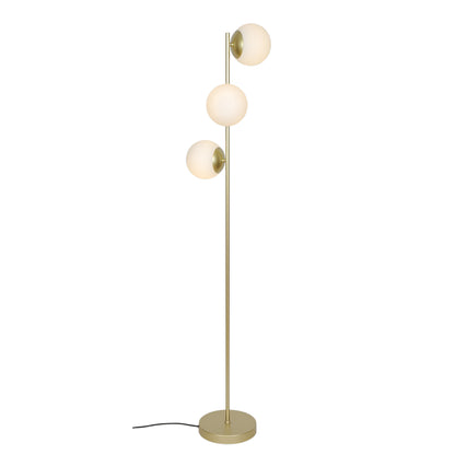 Lilly - Gulvlampe - Messing