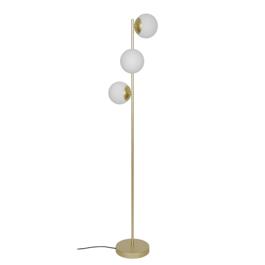 Lilly - Gulvlampe - Messing